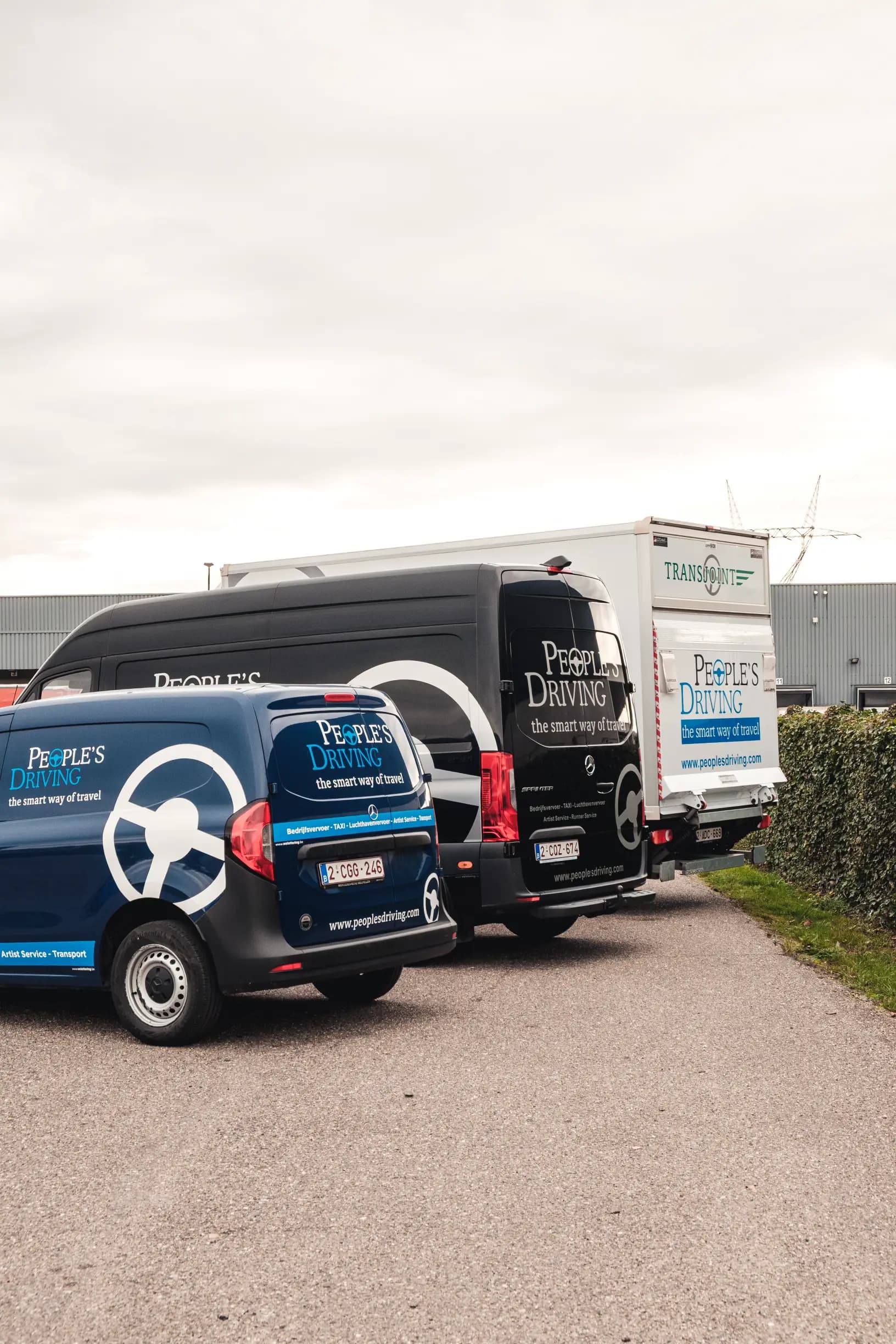 Peoples Driving vans